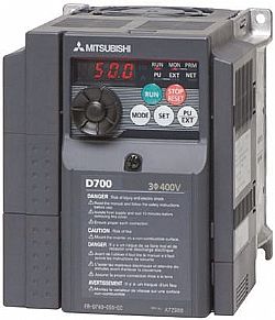 INVERTER FR-D740-036-EC ΙΣΧΥΟΣ 1,1 & 1,5 KW ΜΕ ΕΙΣΟΔΟ 400V